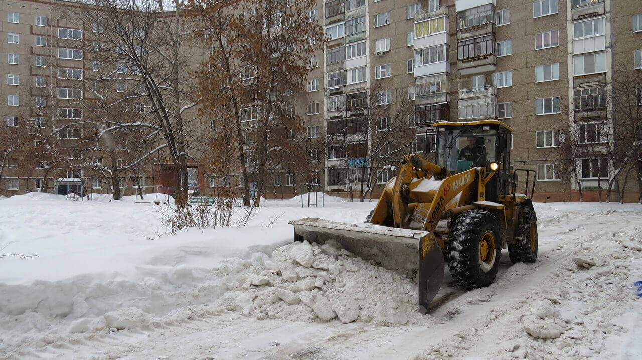 Механизированная уборка территории в зимний период